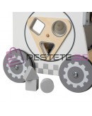 Детска работилница Уокър с дървени инструменти 3в1